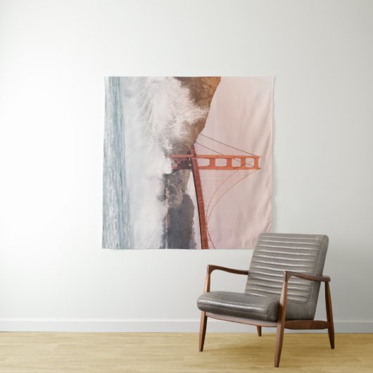 GOLDEN GATE BRIDGE WANDTEPPICH (Beispiel (Horizontal))