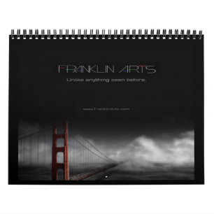 Golden Gate Brücke 2013 inspirierte Grafik Kalender