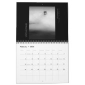 Golden Gate Brücke 2013 inspirierte Grafik Kalender (Feb 2026)