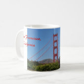 Golden Gate Brücke Tasse (Vorderseite Links)