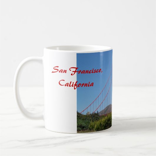 Golden Gate Brücke Tasse (Links)