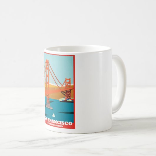 Golden Gate Brücke Tasse (VorderseiteRechts)