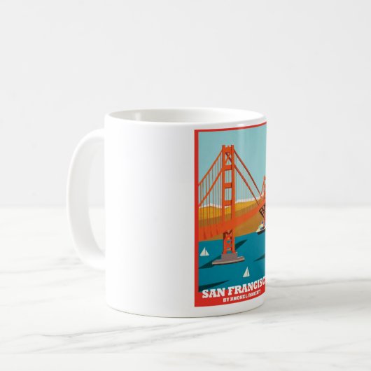 Golden Gate Brücke Tasse (Vorderseite Links)
