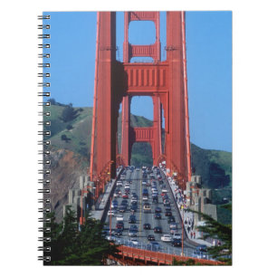 Golden Gate Brücke und San Francisco Bay Notizblock