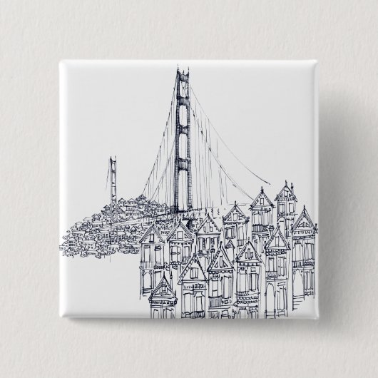 Golden Gate Button (Vorderseite)