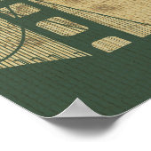 Golden Gate Che Guevara Poster (Ecke)