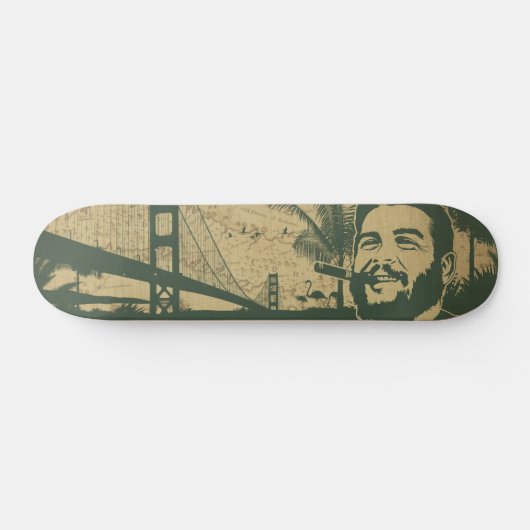 Golden Gate Che Guevara Skateboard (Horizontal)