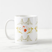 Golden Gate Cupids Kaffeetasse (Links)
