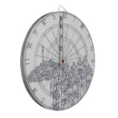 Golden Gate Dartscheibe (Vorderseite Links)