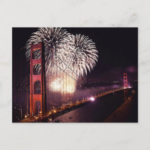 Golden Gate feiert 75-jährige PostCards Postkarte