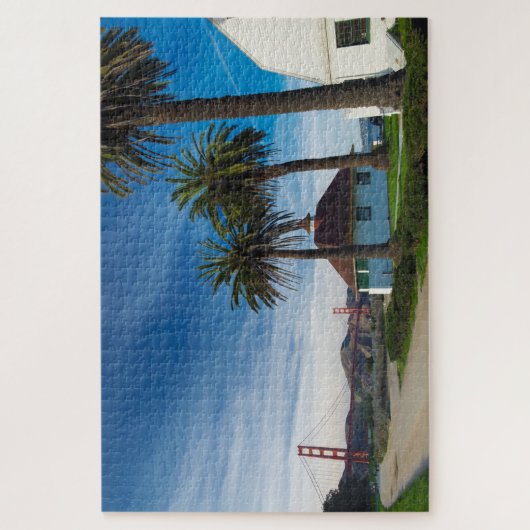 Golden Gate from Crissy Field, San Francisco Puzzle (Vertikal)