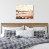 Golden Gate Gate at Marshall Beach Leinwanddruck (Insitu (Schlafzimmer))