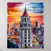 Golden Gate Glory Poster (Vorne)