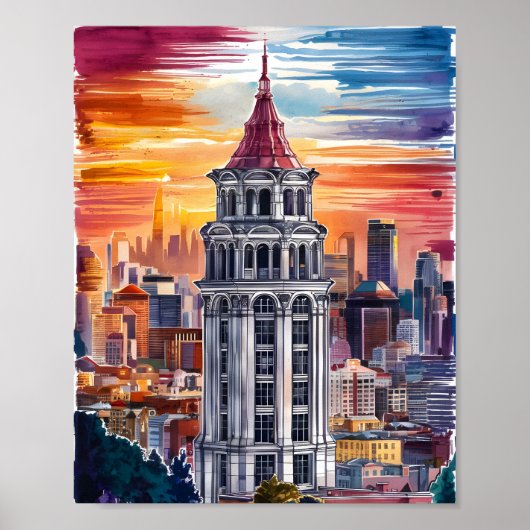 Golden Gate Glory Poster (Vorne)