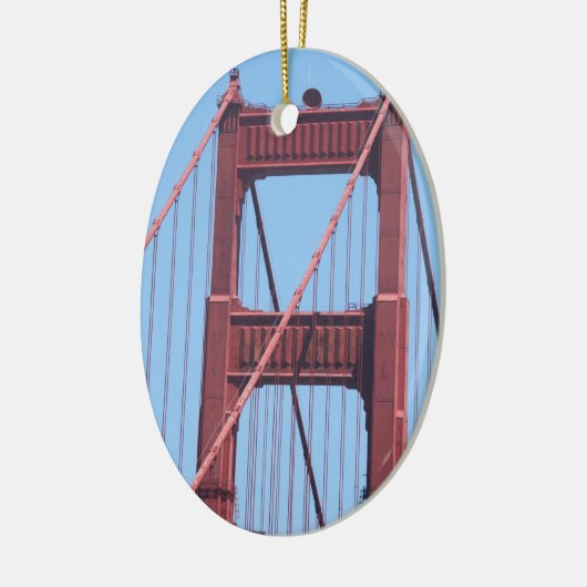 Golden Gate Keramikornament (Links)