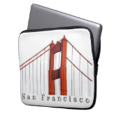 Golden Gate Laptopschutzhülle (Vorderseite Links)