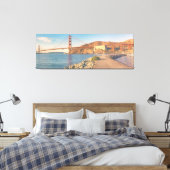 Golden Gate Leinwanddruck (Insitu (Schlafzimmer))