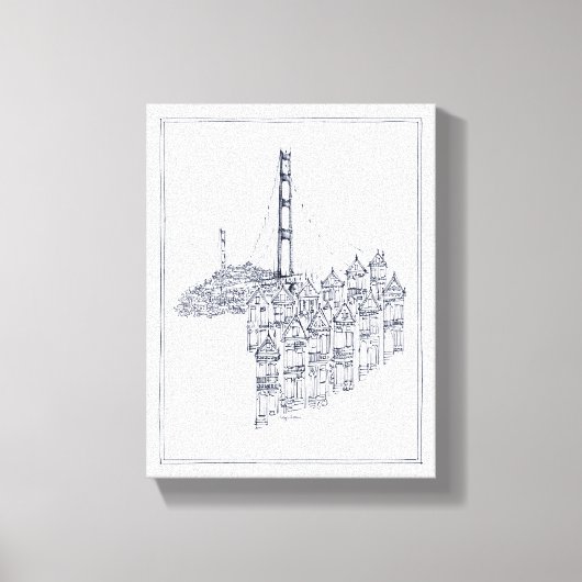 Golden Gate Leinwanddruck (Vorderseite)