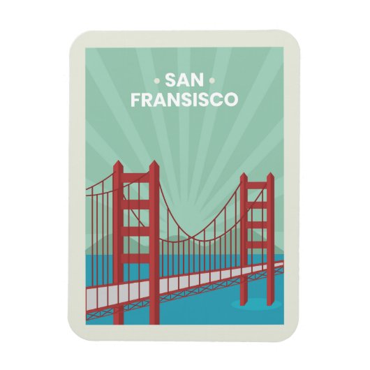 Golden Gate Magnet (Vertikal)