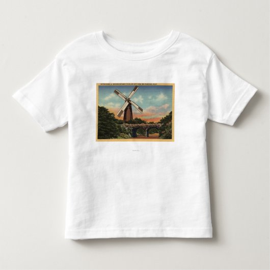 Golden Gate Park, die niederländische Windmühle Kleinkind T-shirt (Vorderseite)