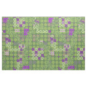 Golden Gate Park Retro psychedelisches Blumen Stoff (Yard (91,4 cm))