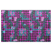 Golden Gate Park Retro psychedelisches Blumen Stoff (Yard (91,4 cm))