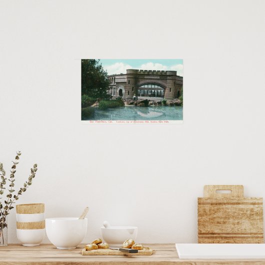 Golden Gate Park Strawberge Poster (Küche)