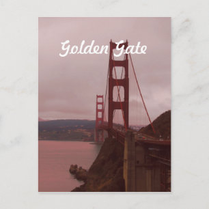 Golden Gate Postkarte