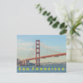 Golden Gate Postkarte (Stehend Vorderseite)