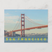Golden Gate Postkarte (Vorderseite)
