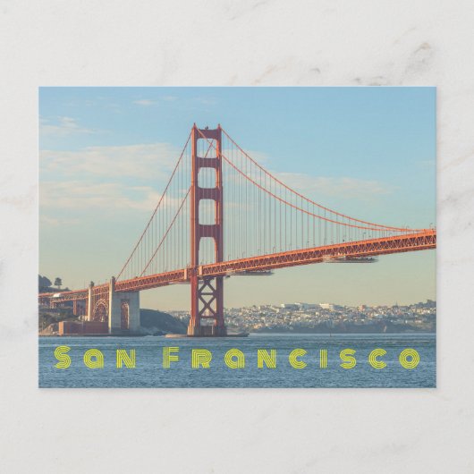 Golden Gate Postkarte (Vorderseite)