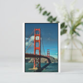 Golden Gate Postkarte (Stehend Vorderseite)