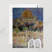 Golden Gate Postkarte (Vorne/Hinten)