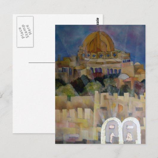 Golden Gate Postkarte (Vorne/Hinten)