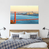 Golden Gate San Francisco Leinwanddruck (Insitu (Schlafzimmer))