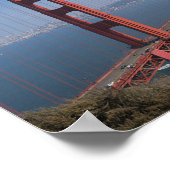 Golden Gate San Francisco USA Poster (Ecke)