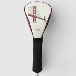 Golden Gate San Fransisco Golf im Tessin Headcover