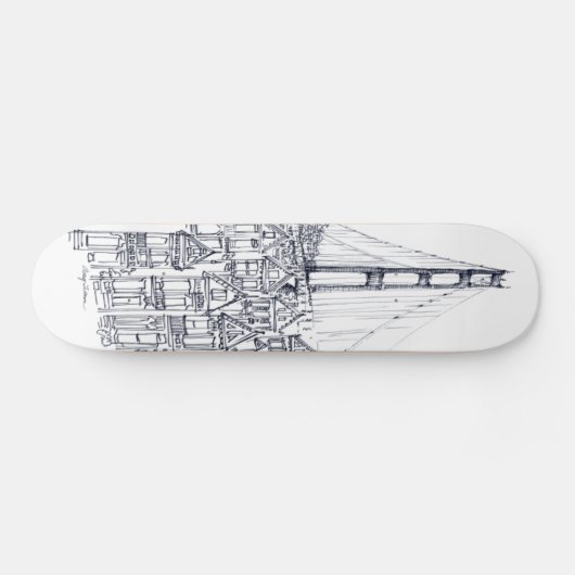 Golden Gate Skateboard (Horizontal)