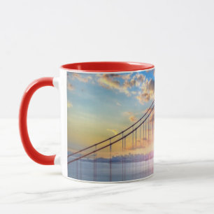 Golden Gate-Sonnenaufgang Tasse
