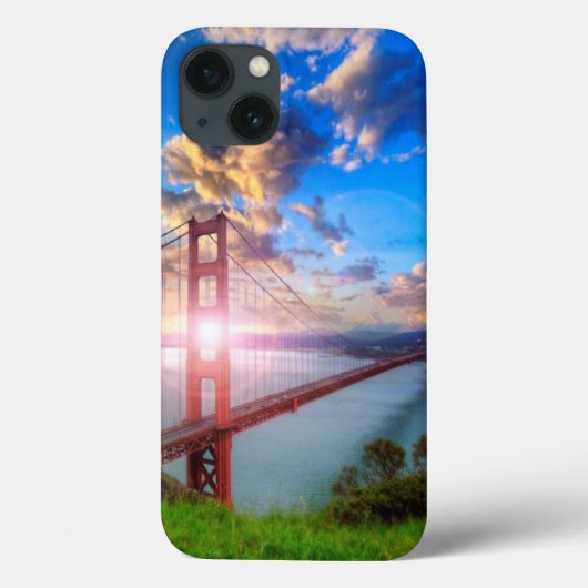 Golden Gate Sunrise Case-Mate iPhone Hülle (Rückseite)
