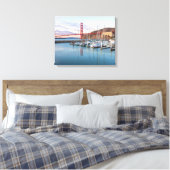 Golden Gate Sunrise Leinwanddruck (Insitu (Schlafzimmer))