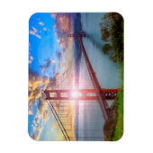 Golden Gate Sunrise Magnet (Vertikal)