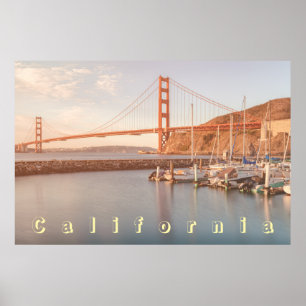 Golden Gate Sunrise Poster