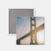 Golden Gate Sunset Magnet (Vorderseite/Rückseite)