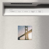 Golden Gate Sunset Magnet (In Situ (Geschirrspüler))
