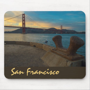 Golden Gate Sunset Mousepad