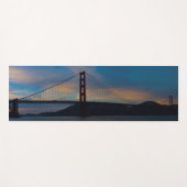 Golden Gate Sunset Yogamatte (Vorderseite (Horizontal))