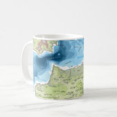 Golden Gate und San Francisco Bay Tasse (Vorderseite Links)