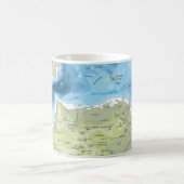 Golden Gate und San Francisco Bay Tasse (Mittel)