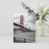 Golden Gate von Fort Point Postkarte (Stehend Vorderseite)